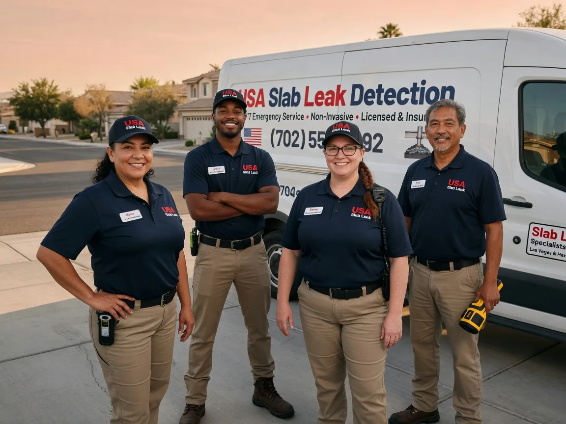 Slab Leak Repair company in Justice, IL